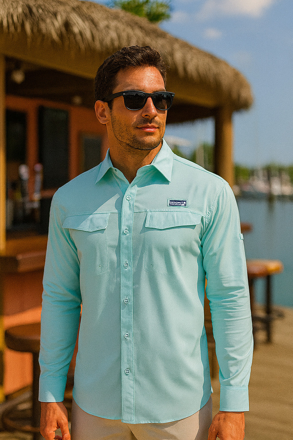 Men's Coastline L/S UV Vented Fishing Shirt