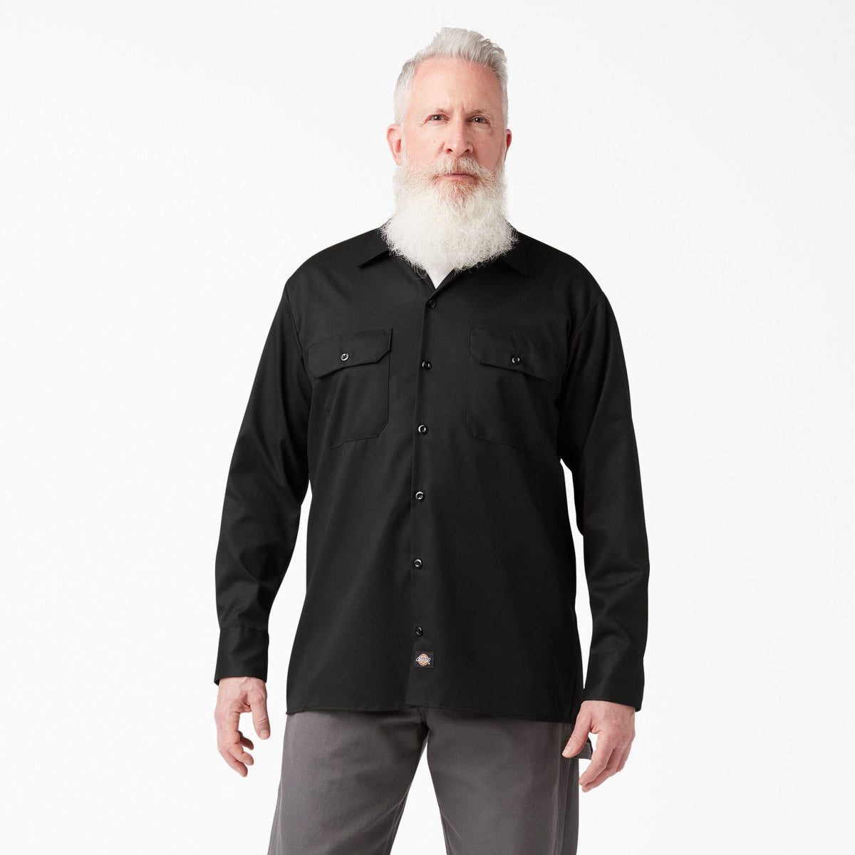 Dickies FLEX Relaxed Fit Long Sleeve Work Shirt A877S