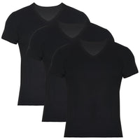Men's Bamboo V-Neck Undershirt (3 Pack)