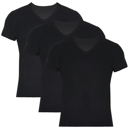 Men's Bamboo V-Neck Undershirt (3 Pack)