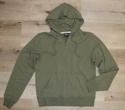 Men's Eco-Smart Full-Zip Bamboo Viscose Hoodie